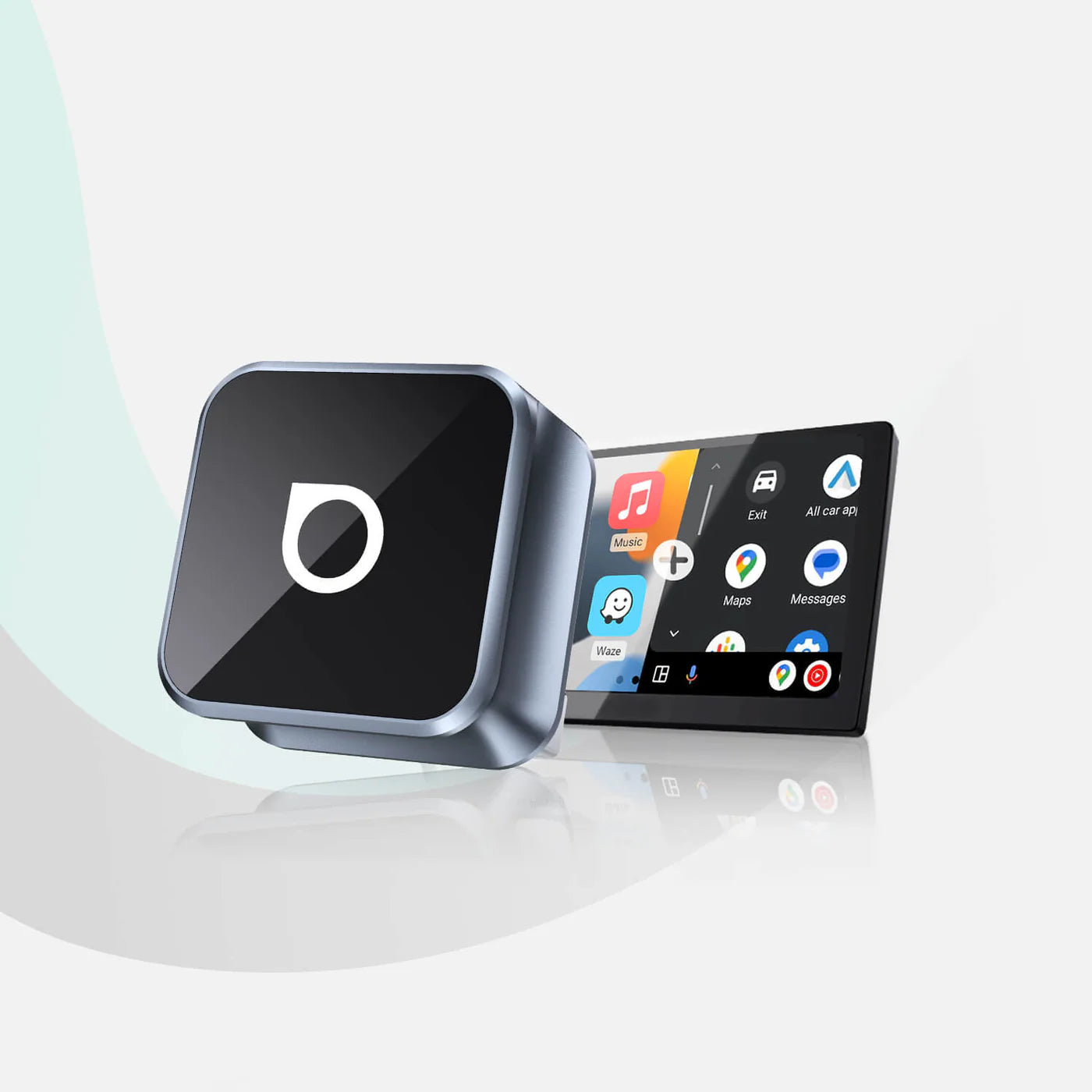 Ottocast Mini Cube 3.0 Adaptador CarPlay/Android Auto inalámbrico